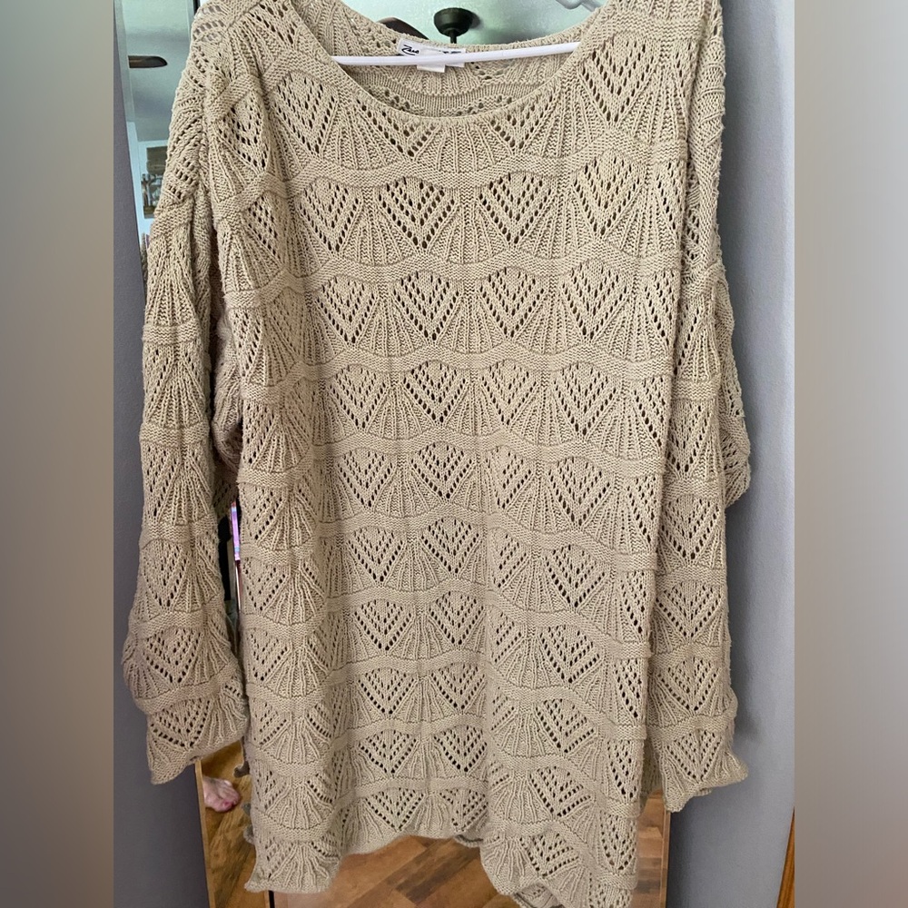 Vintage Oversized Cableknit Sweater